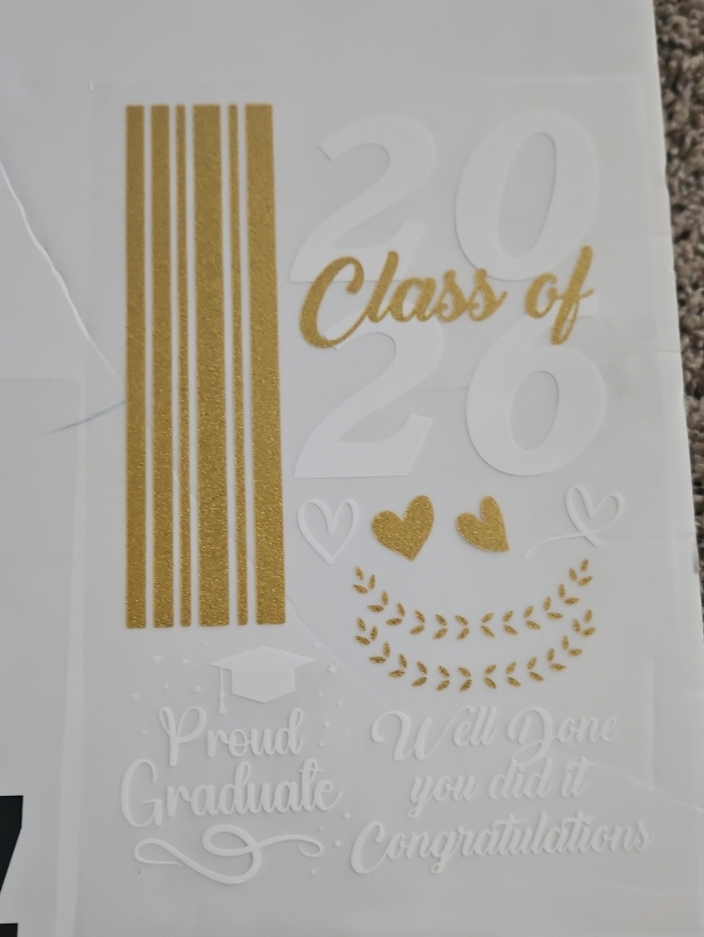 Graduation Iron Ons - Picture 4 of 10